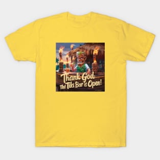 The Tiki Bar is Open T-Shirt